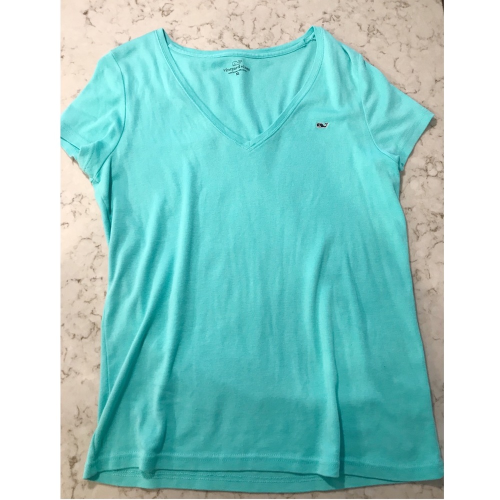 Vineyard Vines Blue V-Neck